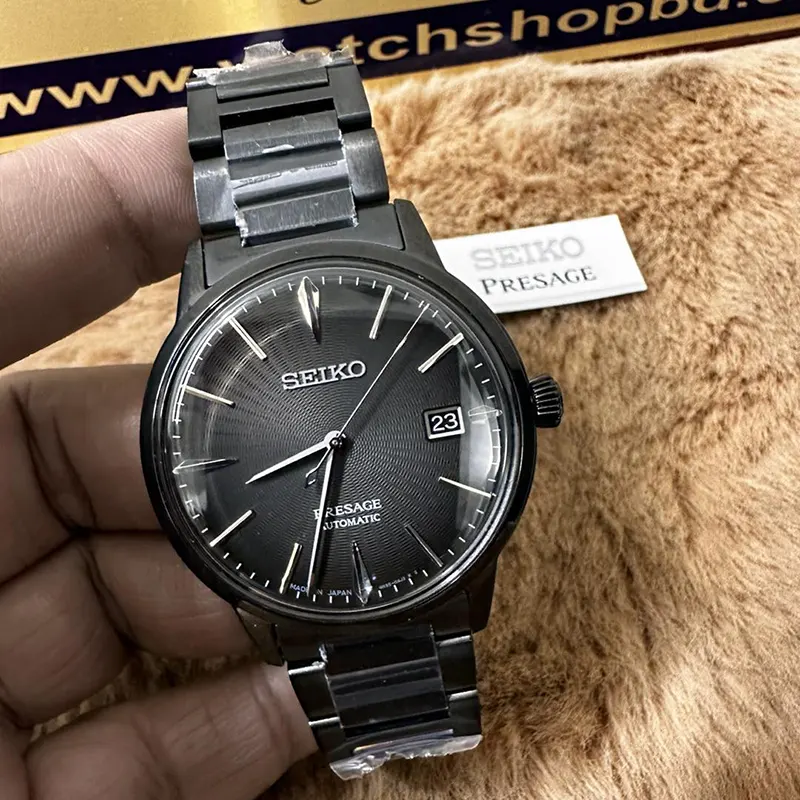 Seiko Presage 'The Black Velvet' Charcoal Dial  Men's Watch- SRPJ15J1